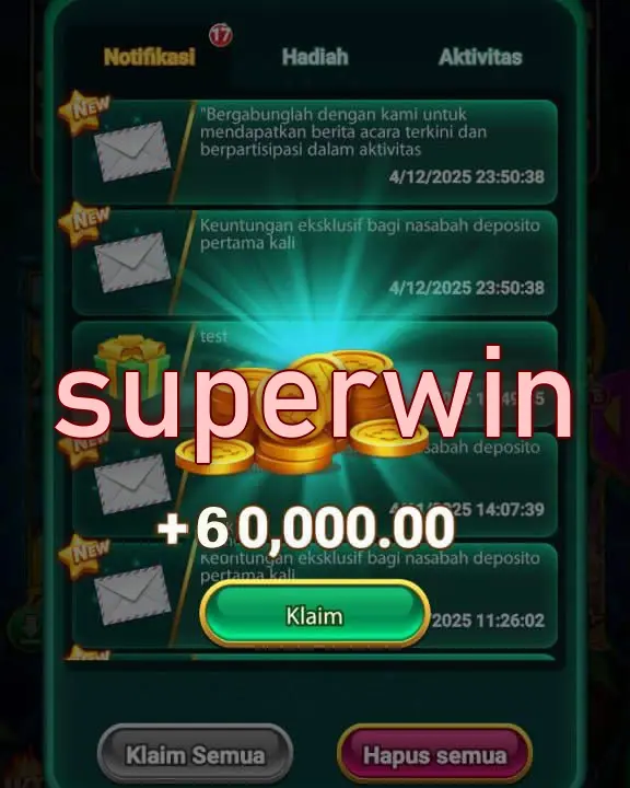 superwin Tangkapan Layar - APK Resmi