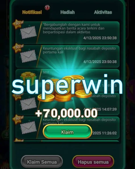 superwin Tangkapan Layar Resmi APK